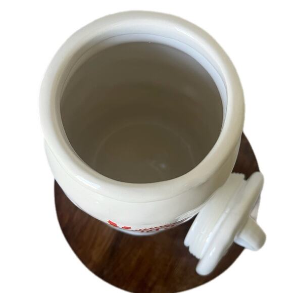 Vintage Cookie Jar Holiday Kitchen Canister Hallmark Christmas Cookies Kitchen - Picture 4 of 9